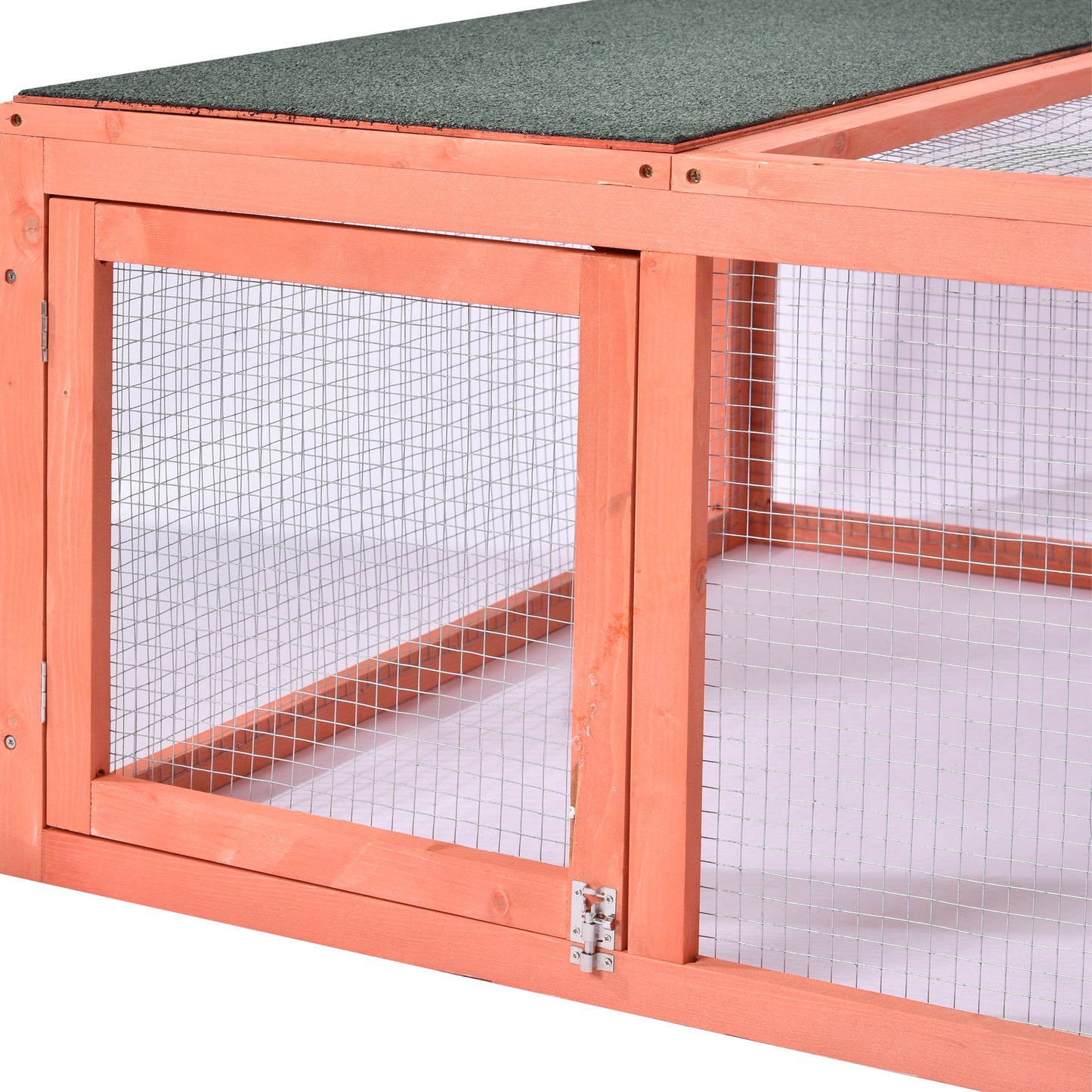 Outdoor Bunny Rabbit Hutch Tortoise House Outdoor Tortoises Enclosure Chicken Coop Duck House Guinea Pig Cage for Small Animals with Run Spacious Wooden Chicken Coop Bunny Rabbit Hutch Pet Hutch