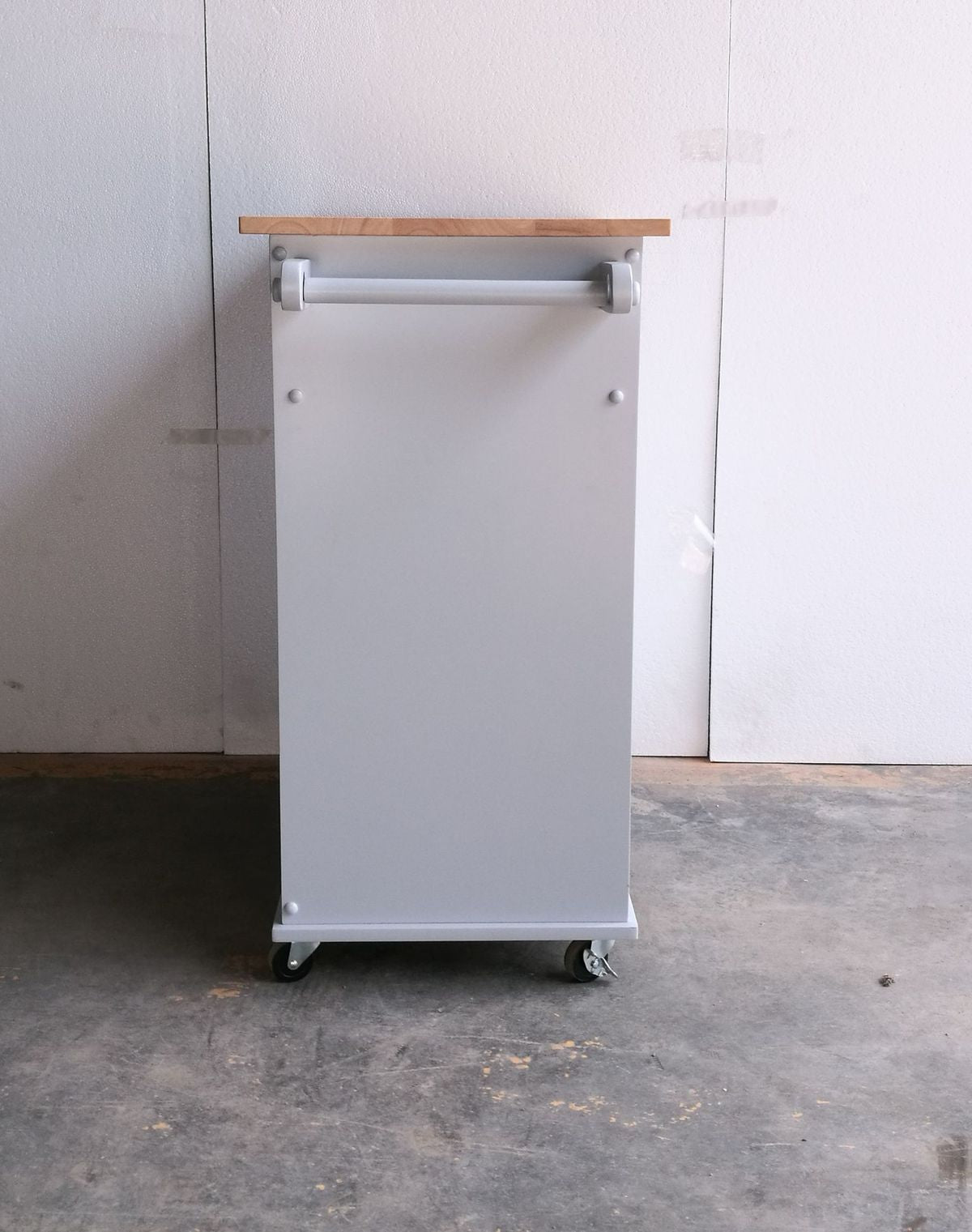 Tullarick Kitchen Cart, Natural & Gray 98310