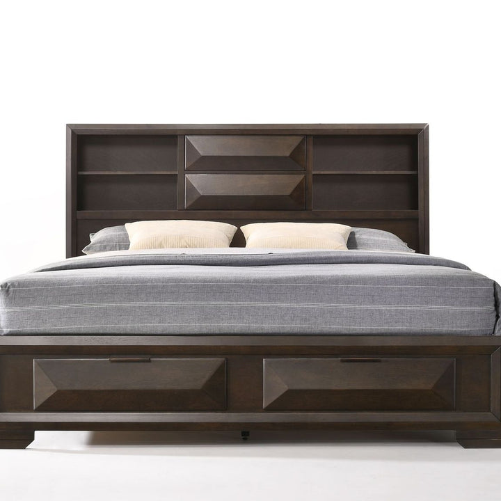 Merveille Queen Bed in Espresso 22870Q