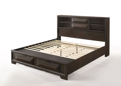 Merveille Queen Bed in Espresso 22870Q