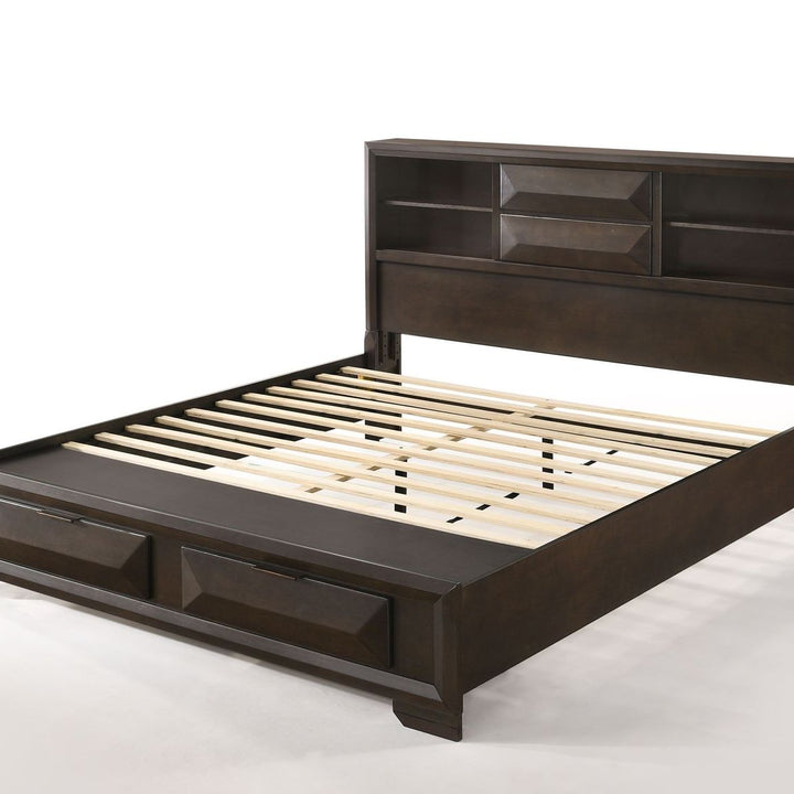 Merveille Queen Bed in Espresso 22870Q