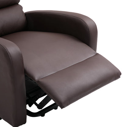 Power Massage Lift Recliner Chair with Heat & Vibration for Elderly, Heavy Duty and Safety Motion Reclining Mechanism, 2 Side Pockets , Remote control, Faux