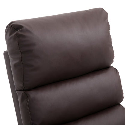 Power Massage Lift Recliner Chair with Heat & Vibration for Elderly, Heavy Duty and Safety Motion Reclining Mechanism, 2 Side Pockets , Remote control, Faux