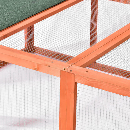 Outdoor Bunny Rabbit Hutch Tortoise House Outdoor Tortoises Enclosure Chicken Coop Duck House Guinea Pig Cage for Small Animals with Run Spacious Wooden Chicken Coop Bunny Rabbit Hutch Pet Hutch