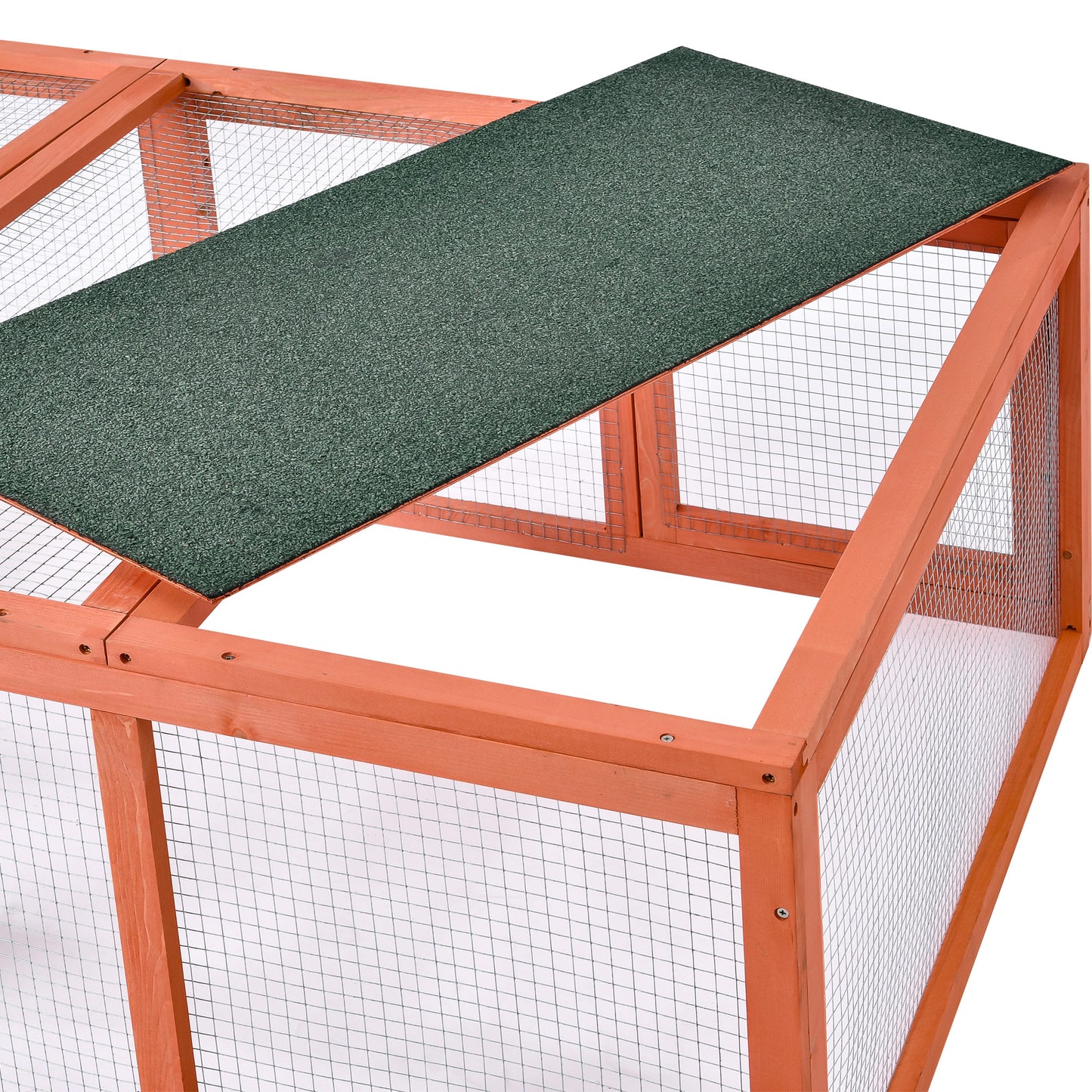 Outdoor Bunny Rabbit Hutch Tortoise House Outdoor Tortoises Enclosure Chicken Coop Duck House Guinea Pig Cage for Small Animals with Run Spacious Wooden Chicken Coop Bunny Rabbit Hutch Pet Hutch