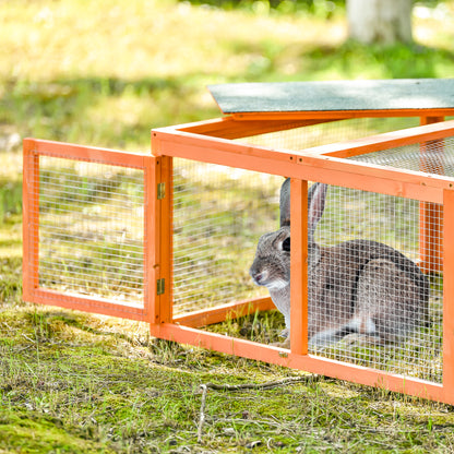 Outdoor Bunny Rabbit Hutch Tortoise House Outdoor Tortoises Enclosure Chicken Coop Duck House Guinea Pig Cage for Small Animals with Run Spacious Wooden Chicken Coop Bunny Rabbit Hutch Pet Hutch