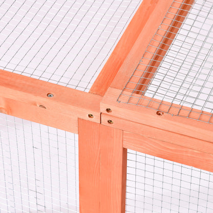 Outdoor Bunny Rabbit Hutch Tortoise House Outdoor Tortoises Enclosure Chicken Coop Duck House Guinea Pig Cage for Small Animals with Run Spacious Wooden Chicken Coop Bunny Rabbit Hutch Pet Hutch