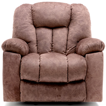 Power Massage Lift Recliner Chair with Heat & Vibration for Elderly, Heavy Duty and Safety Motion Reclining Mechanism - Antiskid Fabric Sofa Contempoary Overstuffed Design